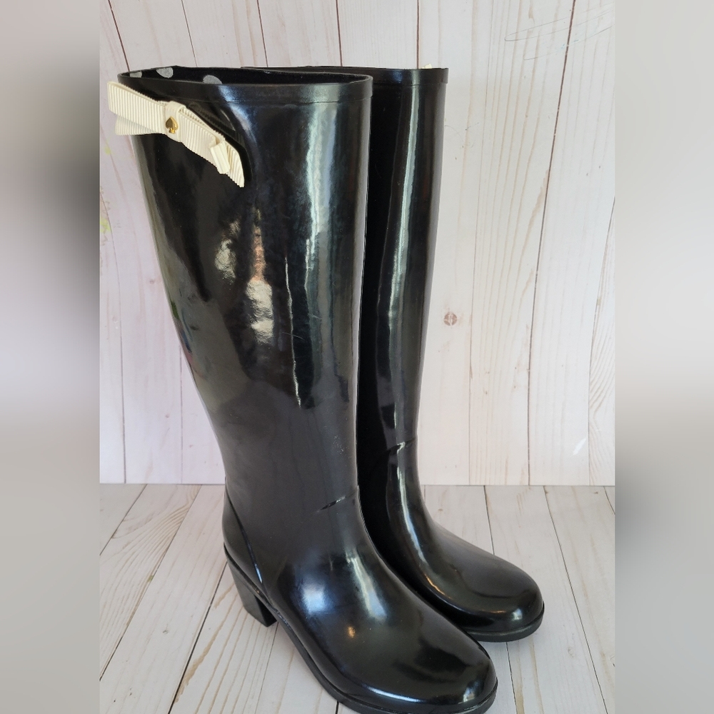 Kate Spade Raylan tall rain boots sz 7